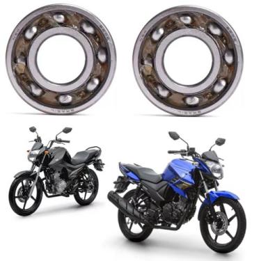 Imagem de Par rolamento esferas ybr factor 125 150 fazer 150 2012 2013 2014 2015