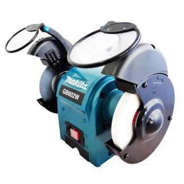 Imagem de Moto Esmeril 250W 3450 RPM 60Hz com Rebolo Suporte Lamina Afiação Prot