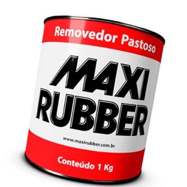 Imagem de Removedor pastoso automotivo maxi rubber 1,0 kg