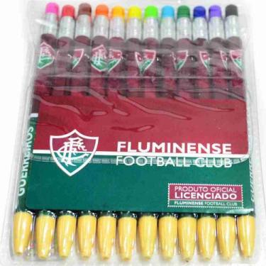 Imagem de Jogo Com 12 Lapiseiras De Cor - Fluminense - Mileno