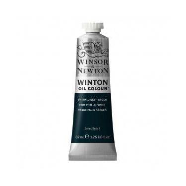 Imagem de Tinta Óleo Winsor & Newton Winton 37ml 048 Phthalo Deep Green - WINSOR