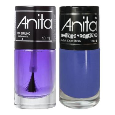Imagem de Esmalte Calça Skinny Coleção Cringe + Top Brilho 10ml Anita