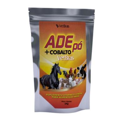 Imagem de ADE Pó + Cobalto Vetbras - 1 kilo
