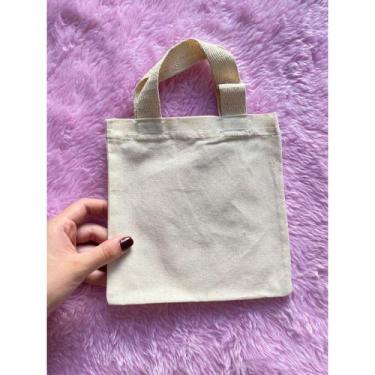 Imagem de kit 5 Ecobags Pequenas - 100% Algodão - T2Click