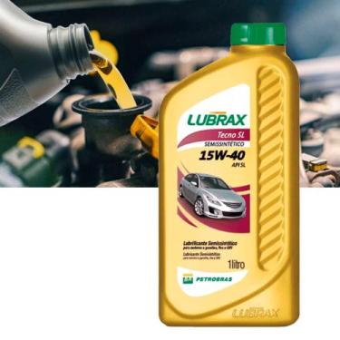 Imagem de Lubrax 15w40 Óleo Motor Api Sl Semi-sintético 1l