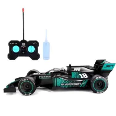 Imagem de Carrinho Formula 1 Controle Remoto Solta Fumaça Recarregável - KRC, Pr