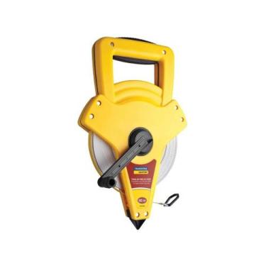 Imagem de Trena em fibra de vidro capacidade 30m corpo em abs injetado empuinhad