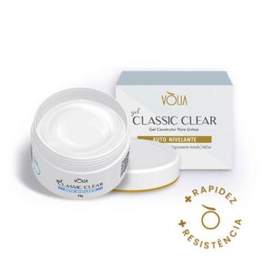 Imagem de Gel construtor unha volia nova fórmula 24g - classic clear - VÒLIA