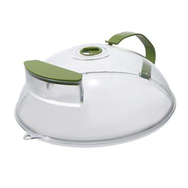 Imagem de Generic Capa de micro-ondas para alimentos, capa de prato para alimentos, capa de prato multifuncional com vaporizador de água para tigelas, bandejas, freezer