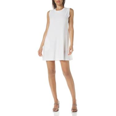 Imagem de Norma Kamali Minivestido feminino sem mangas, Branca de Neve, M