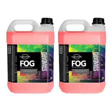 Imagem de 2x Fluido Fog Morango Standart 5 Litros P/ Máquina De Fumaça - NEVOA