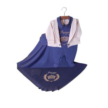 Imagem de Saida Maternidade Principe 022-42 - PEQUENO ANJO, Azul, RN