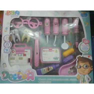 Imagem de Brinquedo Kit Médico Infantil Doutora Menina bora brincar chama galeri