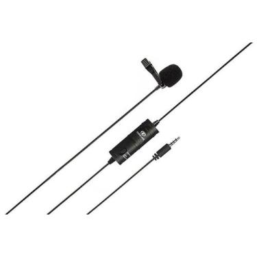 Imagem de Microfone de Lapela Greika GK-LM1 para Celular e Câmera