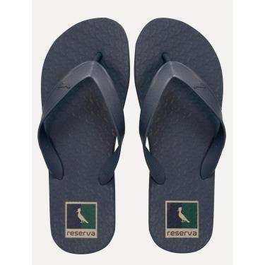 Imagem de Chinelo Reserva Masculino Double Tag Azul Marinho-Masculino