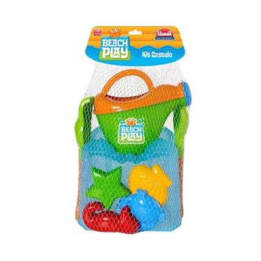 Imagem de Brinquedo Infantil Kit Castelo com Regador Beach Play Sortido e Unitár