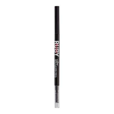 Imagem de Lápis de Sobrancelha Ruby Kisses - Go Brow Ultrafino, Black Brown