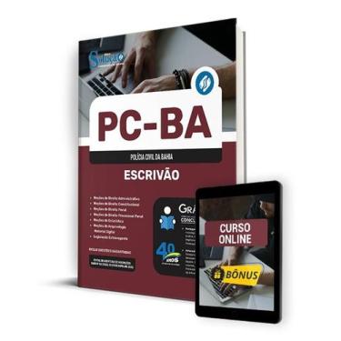 Imagem de Apostila PC-BA 2024 - Escrivão