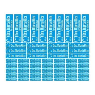 Imagem de 85 Etiquetas Adesivos Instrumentais Autoclavável Até 180º  - Tectoner,