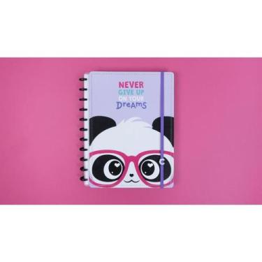 Imagem de Caderno inteligente grande pandalu by luluca 80fls caderno inteligente
