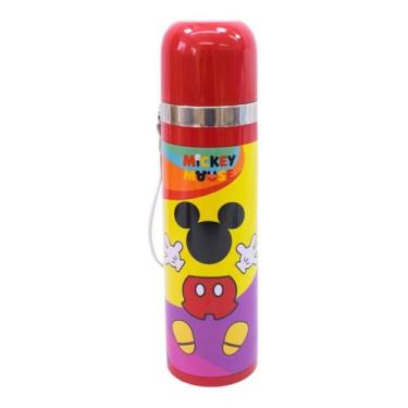 Imagem de Garrafa Térmica Infantil Inox Mickey Mouse - 4 Modelos - Disney, Micke