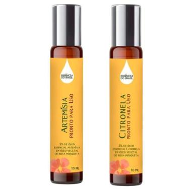Imagem de Óleos Essenciais Prontos Artemísia e Citronela Roll On 10ml - Essência