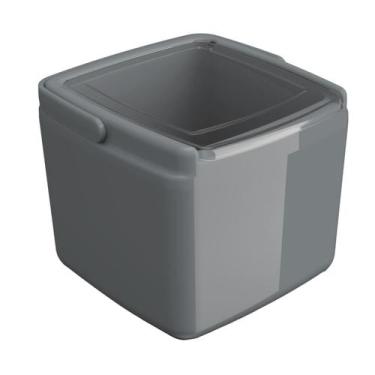 Imagem de Balde Porta Gelo Térmico Cooler Alaska 1L Individual Com Alça E Tampa 