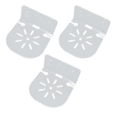 Imagem de Prateleira Flutuante Pequena de Acrílico de 3 Pacotes, Mini Prateleira de Parede Flutuante, Prateleira de Armazenamento Montada na Parede, Prateleiras de Parede Acrílicas, Bordas