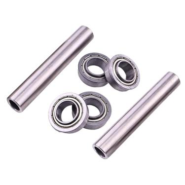 Imagem de DVPARTS Bucha de roda dianteira para conversão de rolamento com eixos 104-3667 114-1640 Compatível com Toro Z380 Z420 Z480 Z530 Z4200 Z4202 Z4220 Z4235 Z5000 Z5020 Z55020 Z555 030 Z 5035 Z5060