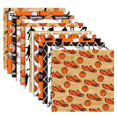 Imagem de 24 folhas de papel padrão de basquete 30,5 x 30,5 cm, bloco de papel de basquete, dupla face, estampado, decorativo, artesanato, papel para vestir, materiais de scrapbooking, papel para fazer cartões