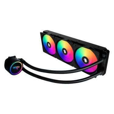 Imagem de Water Cooler para Processador Aigo AC SE 360 RGB, preto