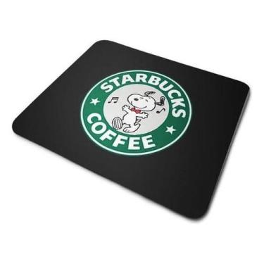 Imagem de Mouse Pad Starbucks Snoopy Música - Cn Confecções