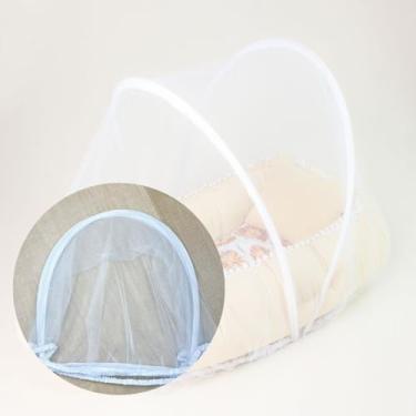 Imagem de Ninho Redutor de Berço para Bebê com Mosquiteiro Protetor Menina Menino (Leãozinho)