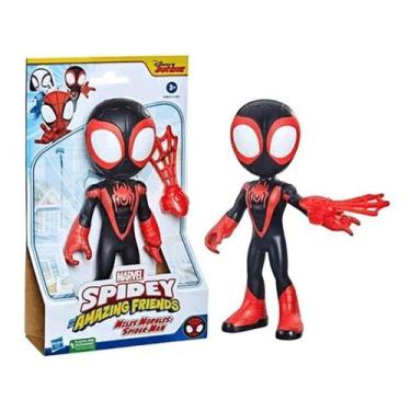 Imagem de Figura Miles Morale Spidey And His Amazing Friends Supersize - Hasbro
