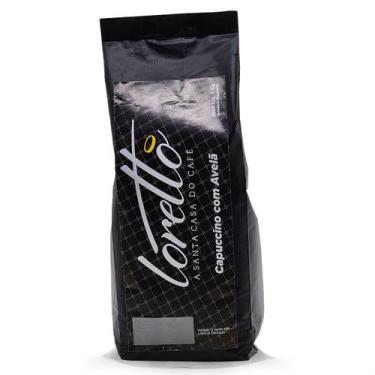 Imagem de Café Loretto Especial Capuccino Tradicional Avelã Solúvel 1kg - Lorett