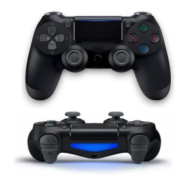 Imagem de Controle Compativel Ps 4 Pc Sem fio Gamer Joystick Manete Wireless Cor