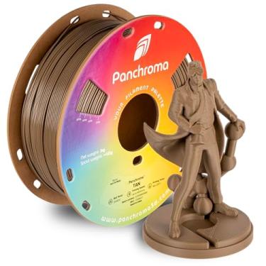 Imagem de Polymaker Filamento de impressora 3D Panchroma CoPE, filamento de impressão 3D caramelo 1,75 mm 1 kg, imprime melhor do que PLA, permite impressão de alta velocidade, compatível com a maioria das