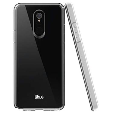 Imagem de Sidande Capa para LG Stylo 5/para LG Stylo 5X/para LG Stylo 5 Plus/para LG Stylo 5V, capa protetora fina de TPU flexível à prova de choque para LG Stylo 5 (transparente)