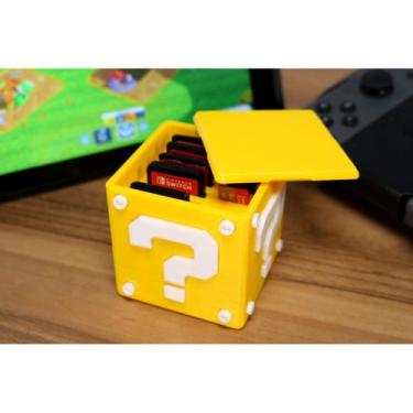 Imagem de Porta Cartão De Jogo (6 Em 1) Bloco Mario para Switch - Super 3D