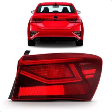 Imagem de Lanterna Traseira para Kia Cerato 2019 A 2022 Sedan Canto - TYC, Direi