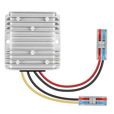 Imagem de Conversor redutor de tensão CC 72 V DC para 12 V 10 A 120 W redutor de potência conversor à prova d'água módulo transformador para carrinho de golfe e carro