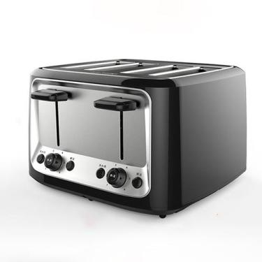Imagem de Torradeira Elétrica Automática de Aço Inoxidável - Ideal para o Café d