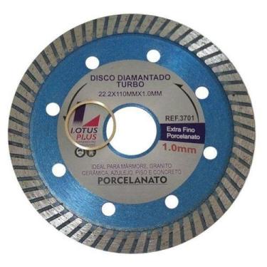 Imagem de Disco Diamantado Turbo Extra Fino 1mm Porcelanato Lotus
