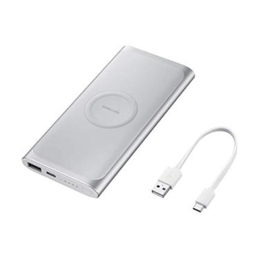 Imagem de Bateria Externa Carga Rápida Wireless 10000 MAH, Samsung, 5008.0, Prata