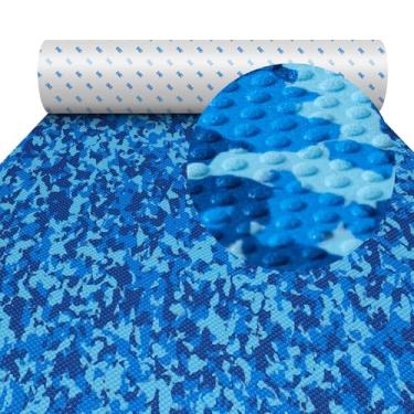 Imagem de Piso de barco 102" X 45/35/30.5 cm EVA Foam Decking Flooring Flooring Antiderrapante Camuflagem Marinha Tapete com 3M Adesivo Deck Barco Adequado para Iate Peixe, Barco, Jetski, Caiaque Surfboard