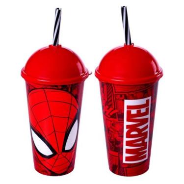 Imagem de Copo Shake Do Homem Aranha Infantil - Store Birochi