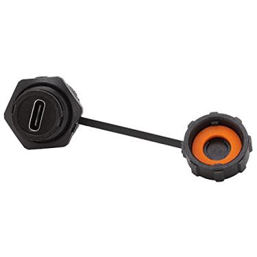 Imagem de Conector Tipo C à Prova D'água, Placa Fêmea, Instalação de Bloqueio de Pressão, Soquete Industrial E10tpcbf1f para Máquinas e Equipamentos Externos