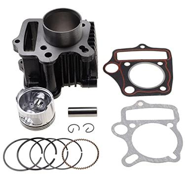 Imagem de GOOFIT Kit de pistão de cilindro de 47 mm para motor 70cc ATC70 CRF70 CT70 TRX70 XR70 139QMB Motor ATV Scooter Moped Go Kart