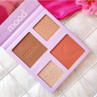 Imagem de Paleta blush contorno e iluminador beyond words mood - ruby rose hbf58