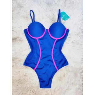 Imagem de Maiô body Monike - Aquaianna, M